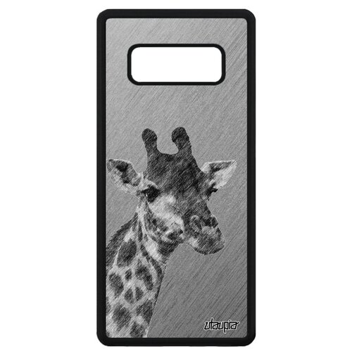 фото Чехол на телефон samsung galaxy note 8, "жираф" животное саванна utaupia
