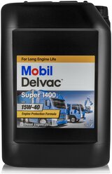 Минеральное моторное масло MOBIL Delvac Super 1400E 15W-40, 20 л