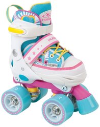 Раздвижные роликовые коньки HUDORA Rollschuh Skate Wonders 22037 р. 32 – 35