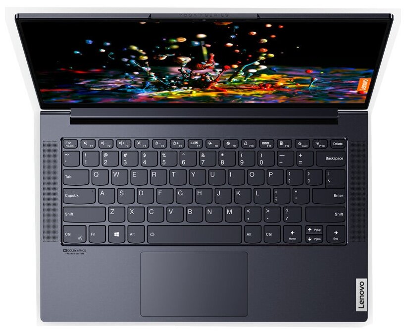 Ультрабук Lenovo Yoga Slim 7 14ARE05 141920x1080IPS Ryzen 5-4500U23ГГц 16Гб 256Gb SSD Radeon Graphics нет DVD Win10 Серый 82A2006PRU