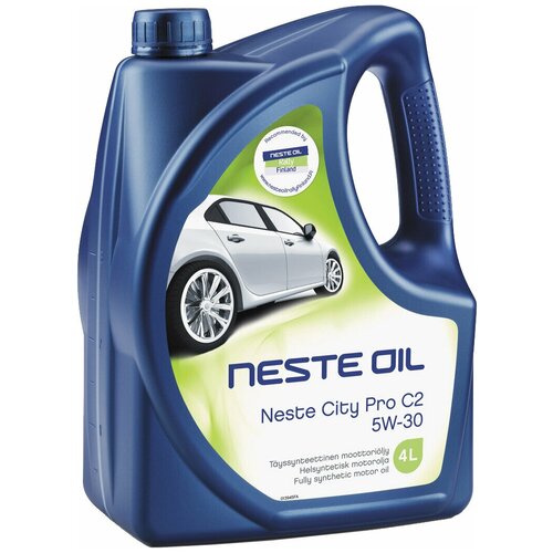 Синтетическое моторное масло Neste City Pro C2 5W-30, 4 л