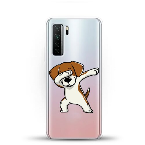 фото Силиконовый чехол swag бигль на huawei nova 7 se andy & paul