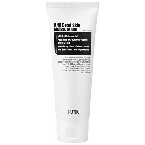 Обновляющий увлажняющий гель для лица с BHA кислотами Purito BHA Dead Skin Moisture Gel 100 мл