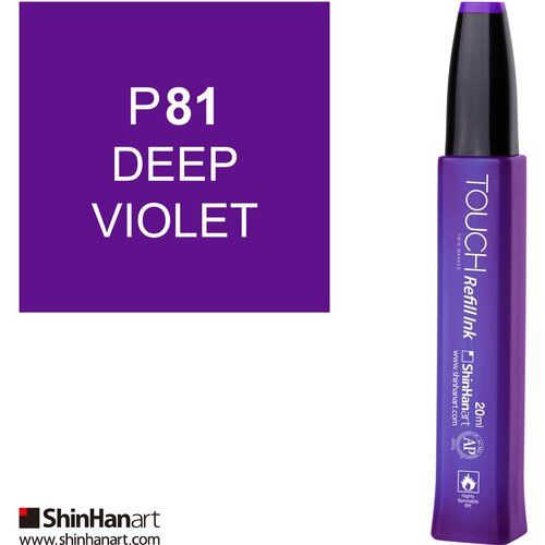 Чернила Touch Twin Markers Refill Ink 081 глубокий фиолетовый P81