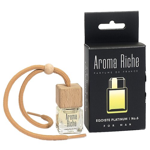 Автомобильный ароматизатор Aroma Riche мужской по мотивам Egoistе Platinum Chanel 5мл №6