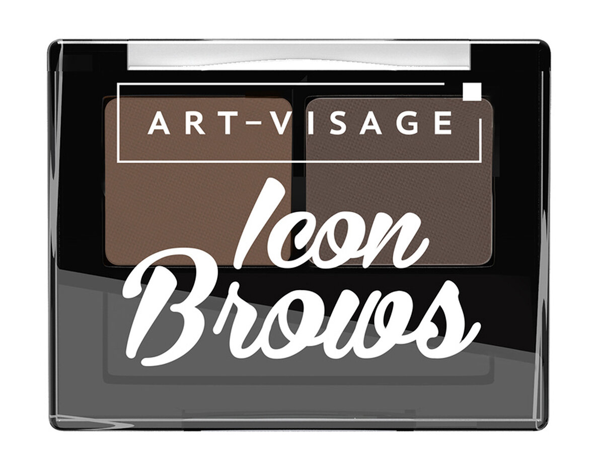 ART-VISAGE Двойные тени для бровей "ICON BROWS" 102