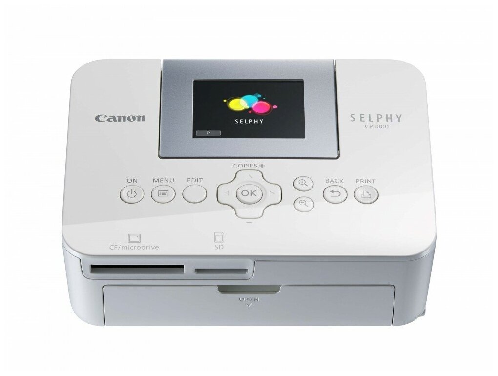 Компактный фотопринтер Canon Selphy CP1000 White