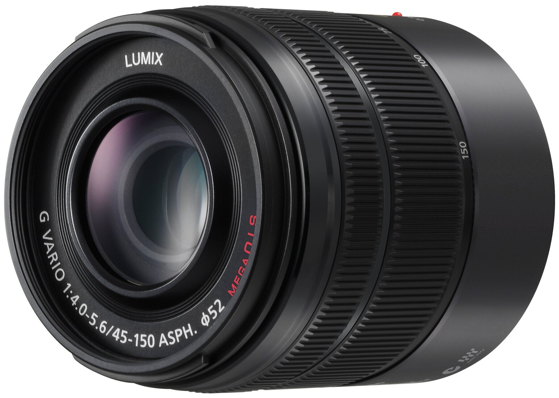 Объектив Panasonic 45-150mm f/4-5.6 O.I.S. Mega Lumix G Vario (H-FS45150), черный