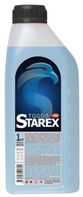 Тосол STAREX -40 1кг, 700621 STAREX 700621