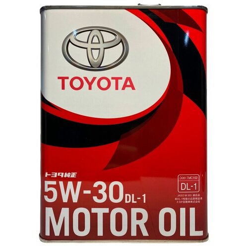 TOYOTA Масло Моторное Toyota Diesel Oil Dl-1 5w-30 Синтетическое 4 Л 08883-02805