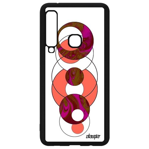 фото Чехол на мобильный galaxy a9 2018, "круги" узор рисунок utaupia
