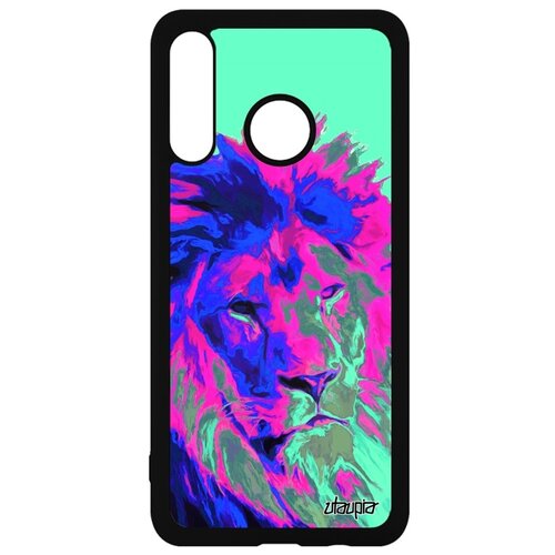 фото Чехол для p30 lite, "лев" хищник зверь utaupia