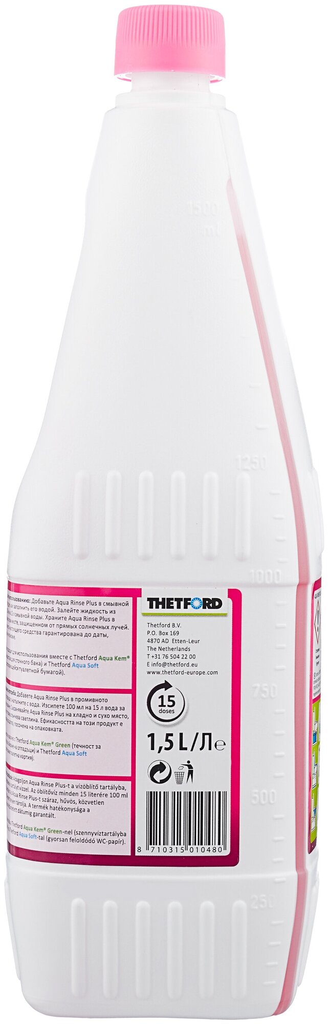 Жидкость для биотуалета THETFORD Aqua Rinse Plus 1,5 л (30358АС)