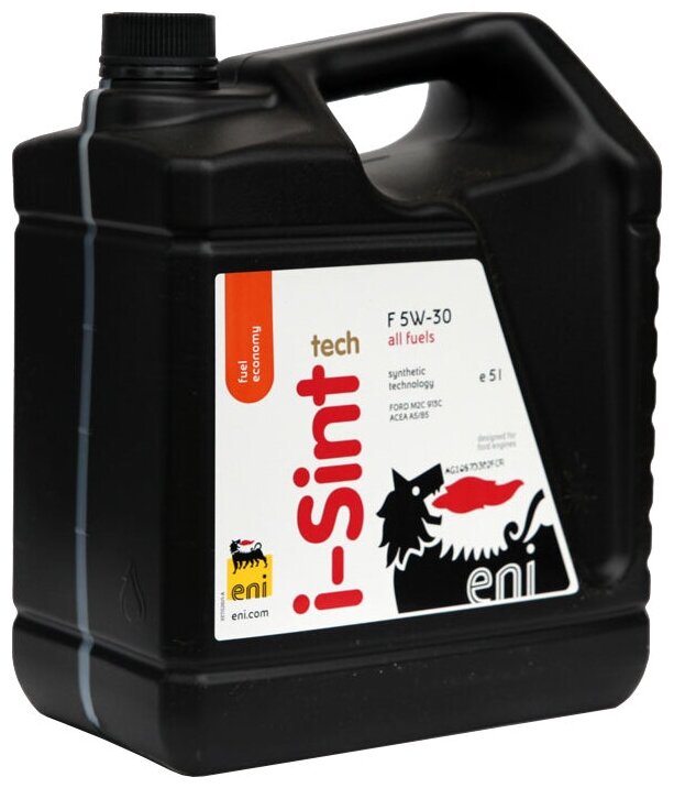 Синтетическое моторное масло Eni/Agip i-Sint Tech F 5W-30, 5 л, 5.2 л