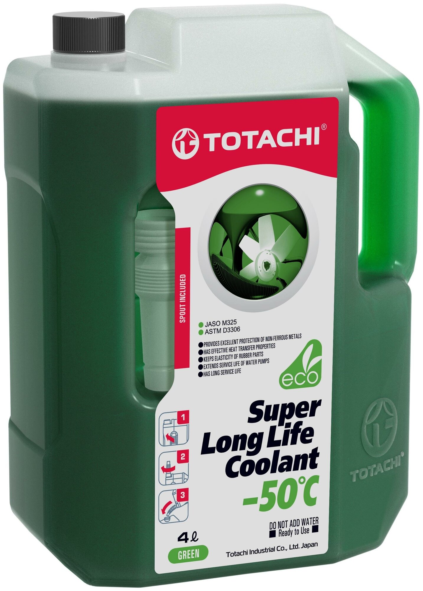 Антифриз TOTACHI SUPER LONG LIFE COOLANT 50 (Green)