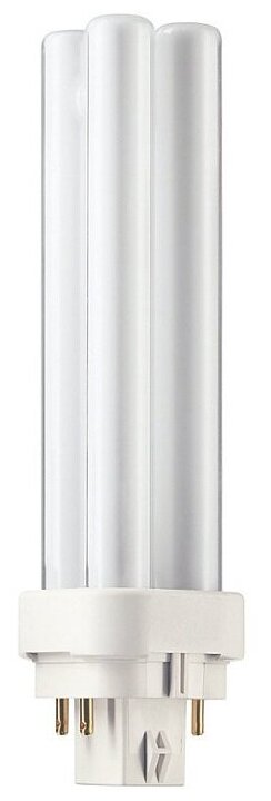 Лампа люминесцентная Philips MASTER PL-C 1CT/5X10BOX 4000К, GX24-q2, 4P, 18 Вт, 4000 К