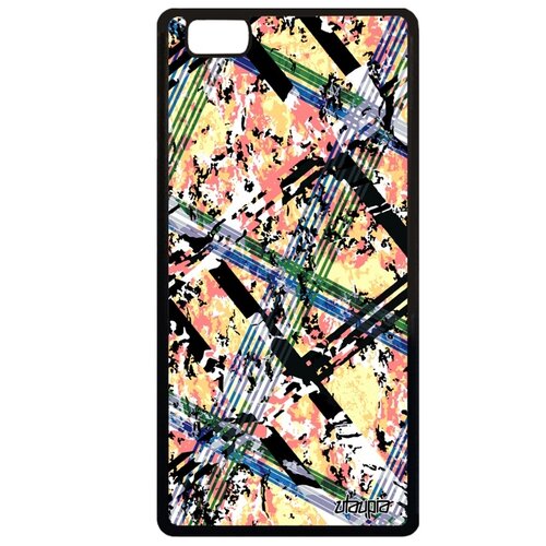 фото Чехол для телефонов huawei p8 lite 2015, "тартан плитка" диагональ геометрический utaupia