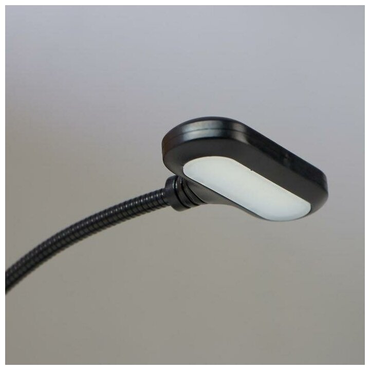 Светильник 16108/1 LED USB черный 5,3х8,2х22,5 см 5091628 - фотография № 4