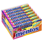 Драже жевательные Mentos Фрукты, 21 шт. - изображение