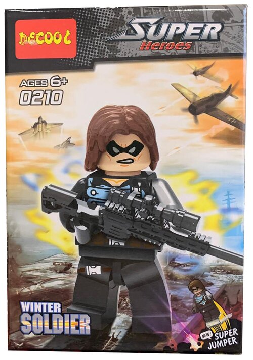 Jisi bricks (Decool) Super Heroes 0210 Winter Soldier