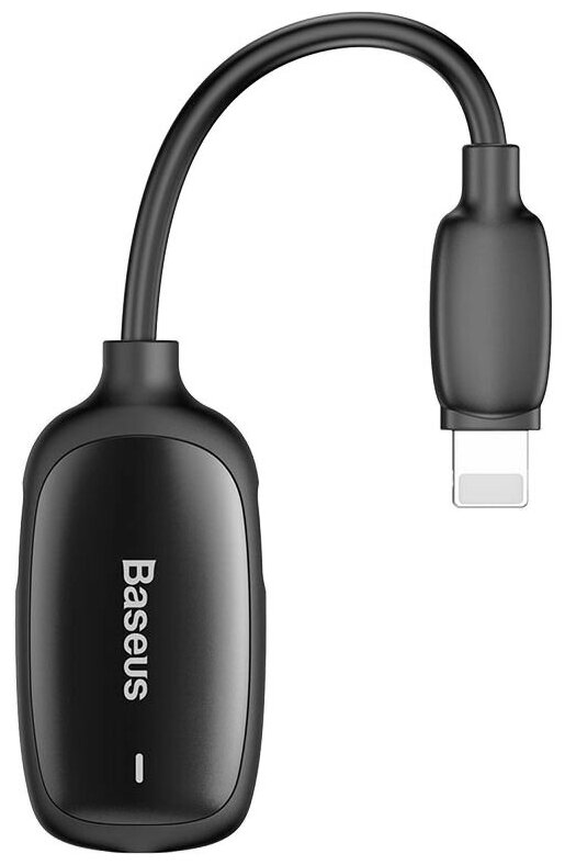 Аудио-переходник Baseus 3-in-1 iP Male to Dual iP & 3.5mm L51 Black