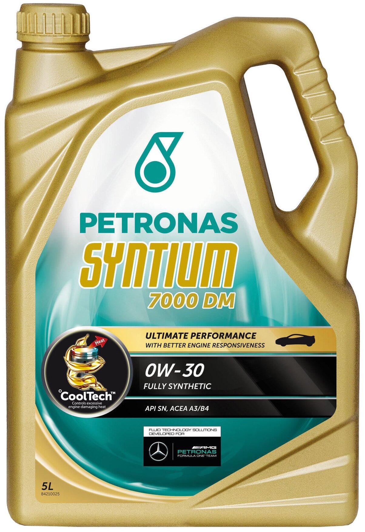 PETRONAS 70662M12EU SYNTIUM 7000 DM 0W30 5L масо моторное \ ACEA: C3 API: SN MB 229.51, 229.52 RN0700