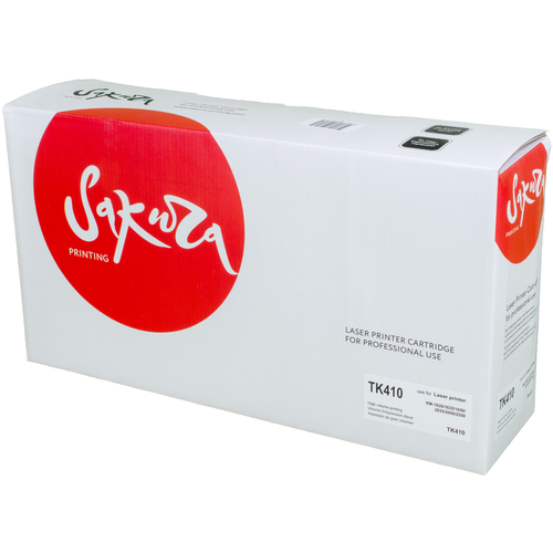 Картридж Sakura TK410 для Kyocera KM-1620/1635/1650/2035/2050/2550, 15000 стр, черный картридж sakura cexv3 15000 стр черный