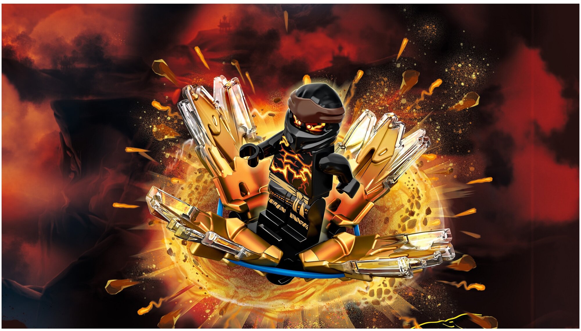 Конструктор LEGO Ninjago Шквал Кружитцу - Коул, 48 деталей (70685) - фото №5