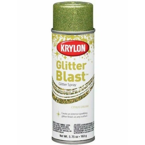 Krylon Glitter Blast Spray - аэрозольный баллончик с блестками 