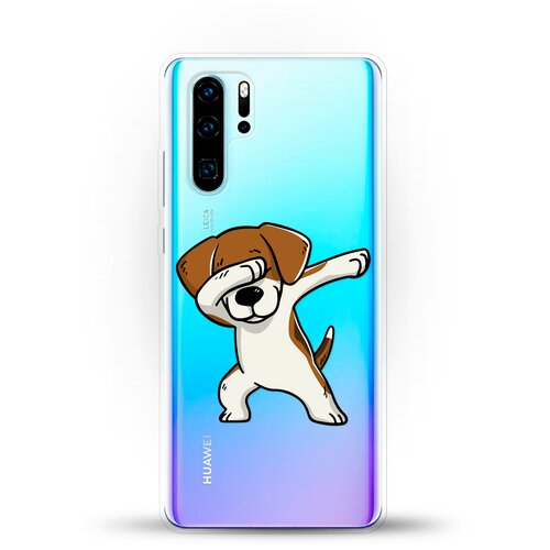 фото Силиконовый чехол swag бигль на huawei p30 pro andy & paul