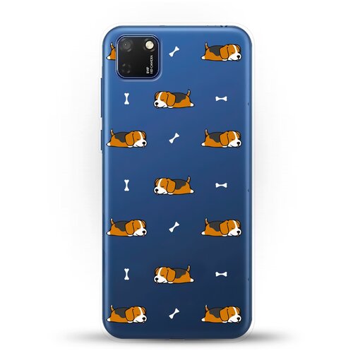 фото Силиконовый чехол бигли спят на honor 9s andy & paul