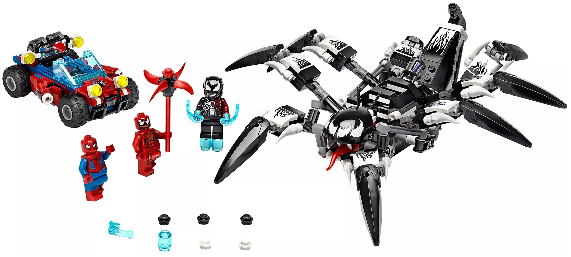 Конструктор LEGO Super Heroes 76163 Spiderman Краулер Венома — купить сегод...