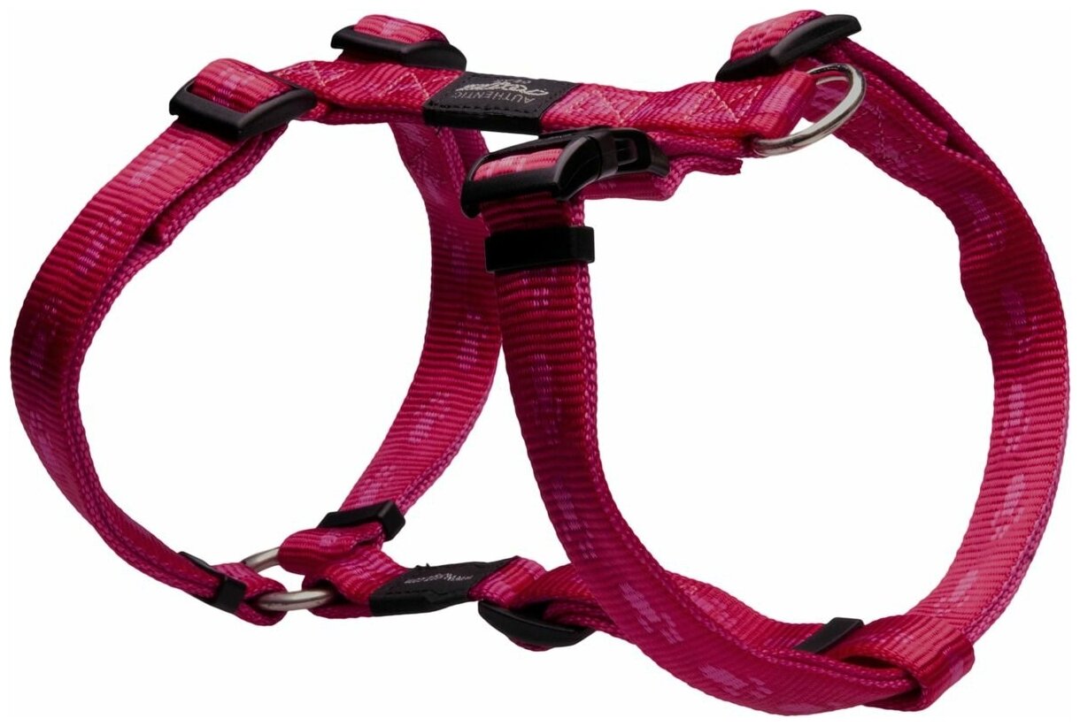 Rogz Шлейка серия Alpinist размер M (32-52см) ширина 1,6см розовый (H-HARNESS) SJ23K | H-HARNESS 0,07 кг 48194 (1 шт)