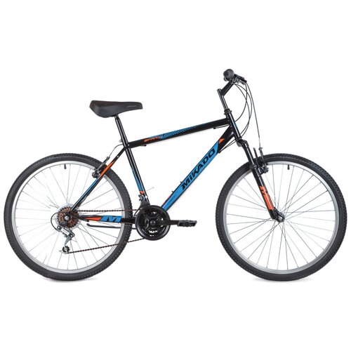 Горный (MTB) велосипед MIKADO Spark 26 3.0 (2021) черный-синий 18 (требует финальной сборки)