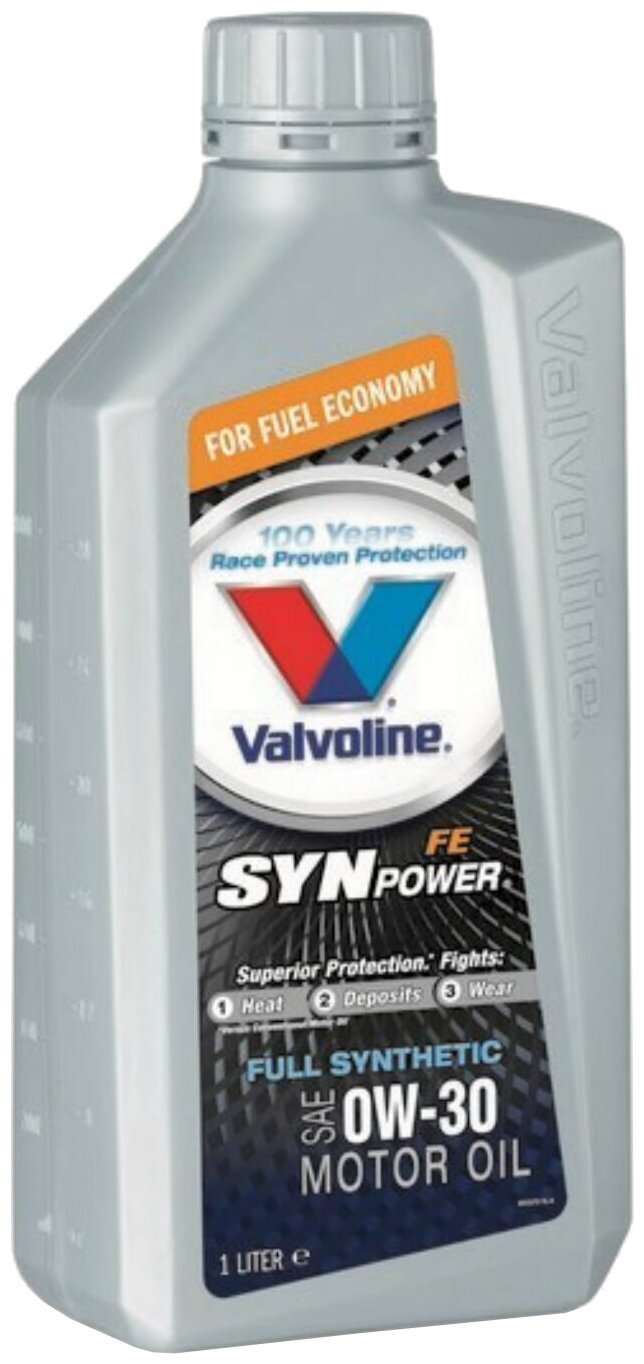 Синтетическое моторное масло VALVOLINE SynPower FE 0W-30