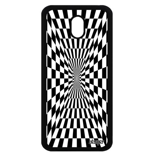 фото Чехол на смартфон galaxy j5 2017, "иллюзия шахмат" квадраты эффект utaupia