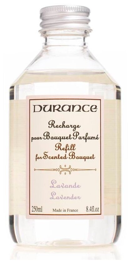 Наполнитель для аромадиффузора Durance Refill For Reed Diffuser Lavender, 250 мл (лаванда)