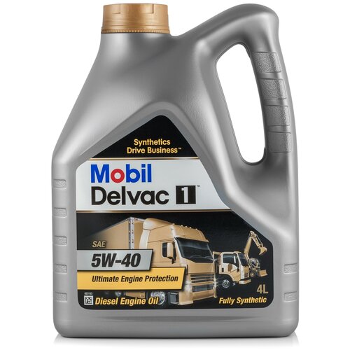 Mobil Масло Моторное Mobil Delvac 1 5w-40 Синтетическое 208 Л 156675