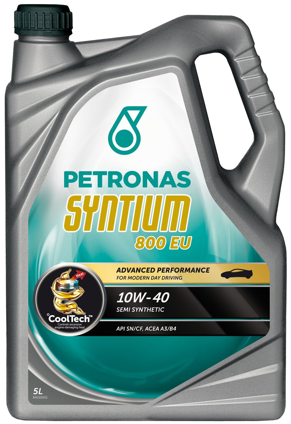 Моторное масло PETRONAS SYNTIUM 800 EU 10W40 5 литров 70271M12EU Полусинтетическое API SN CF ACEA A3 B4 501.01 505.00 RN0700 MB 229.1 B712295 B712300