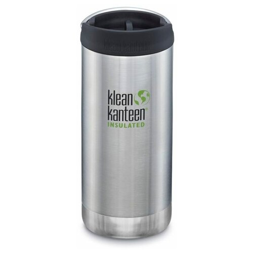 фото Термокружка klean kanteen tkwide cafe cap 12oz, 0.355 л brushed stainless