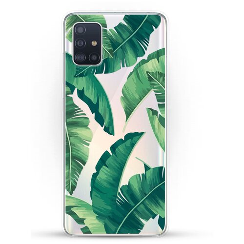 фото Силиконовый чехол пальма на samsung galaxy a51 andy & paul