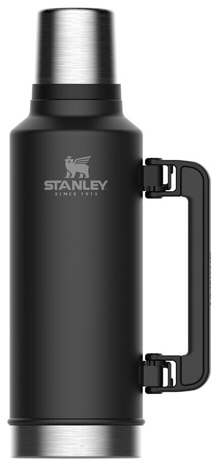 Термос Stanley The Legendary Classic Bottle, 1.4л, черный (10-08265-002)