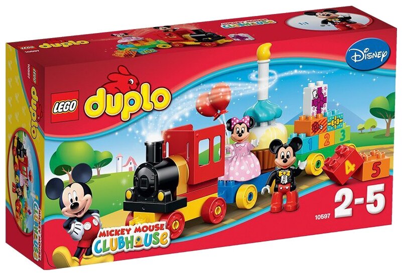 Конструктор LEGO Duplo 10597 День рождения Микки и Минни