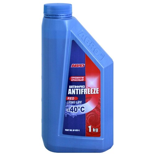 ABRO AF651L Антифриз красный ABRO (1л)