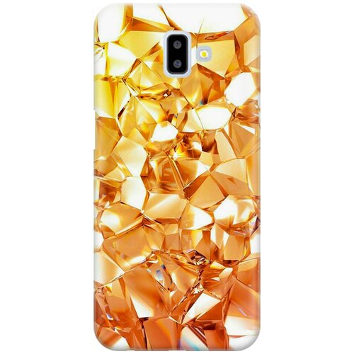 фото Re:pa накладка transparent для samsung galaxy j6+ 2018 с принтом "янтарные камни"