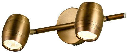 Спот Lussole Tuscaloosa LSP-9567, кол-во ламп: 2 шт., бронзовый, 2 шт.