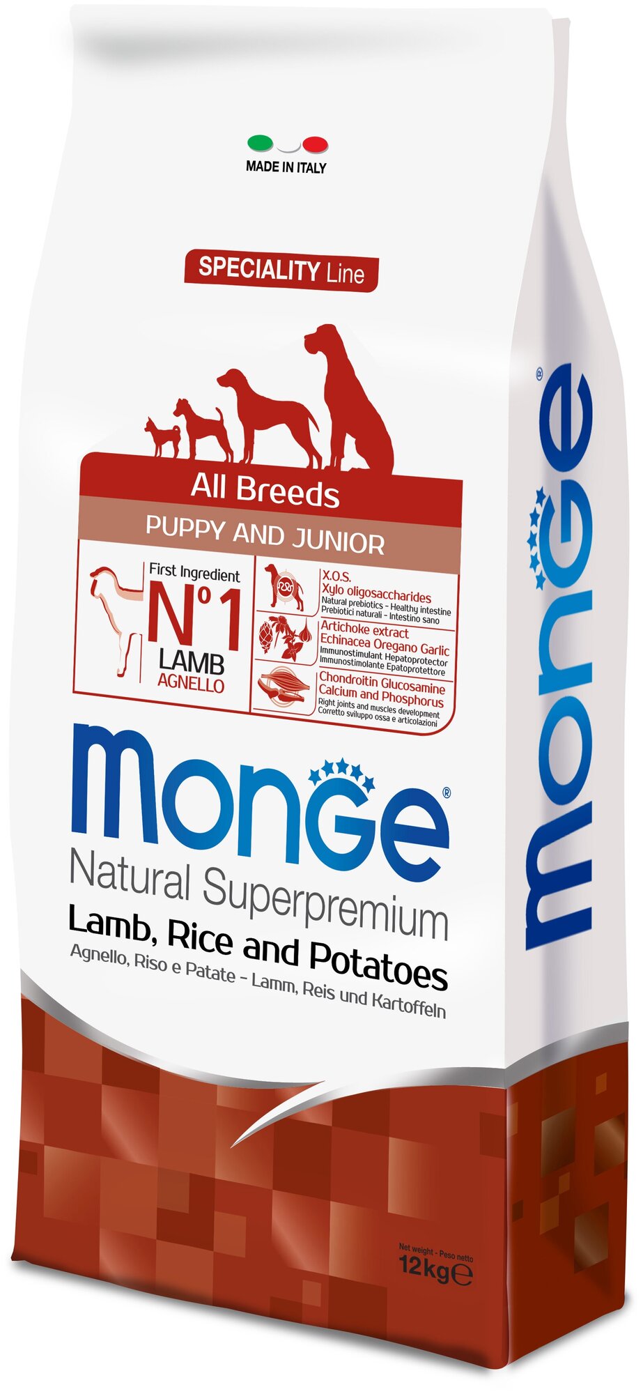  Monge Dog Speciality Puppy&Junior          12 