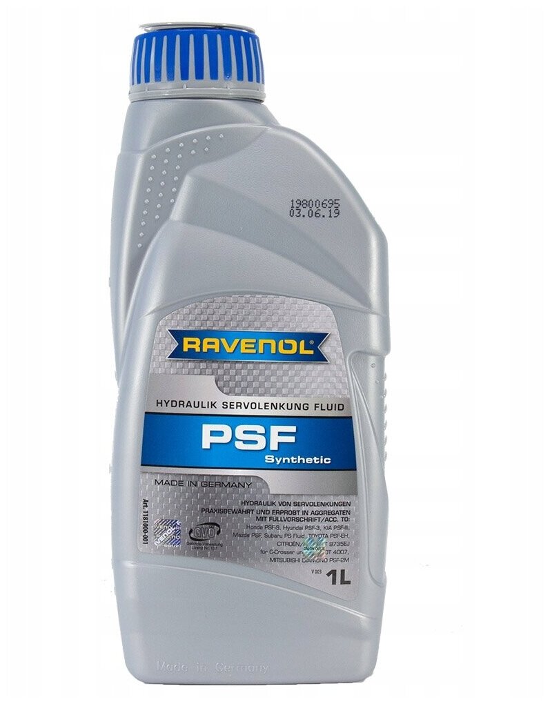 Трансмиссионное Масло Ravenol Psf Fluid (1л) New Ravenol Ravenol арт. 4014835736313