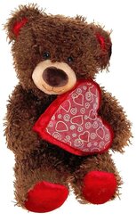 Мягкая игрушка FANCY " Медвежонок Чиба с сердцем", 27 см