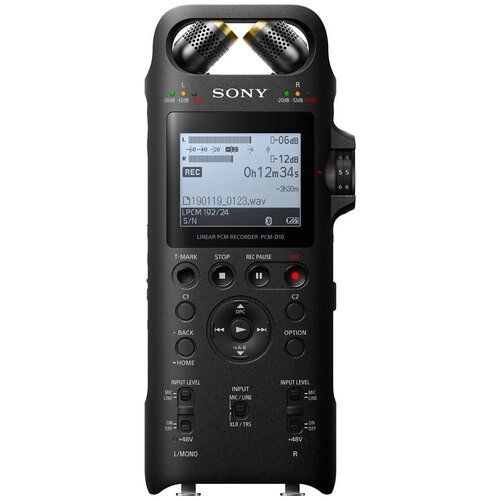 Портативный рекордер Sony PCM-D10 чёрный